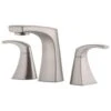 New Lower Price; Pfister Karci Spot Defense Brushed Nickel 2-Handle Widespread WaterSense Bathroom Sink Faucet With Drain -Alliee Bath And Faucet Shop 038877640081 1800x1800