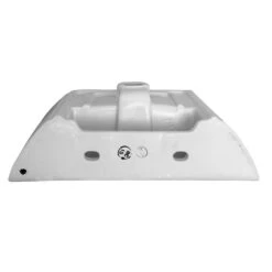 Barclay Products Summit 500 Wall-Hung Bathroom Sink In White -Alliee Bath And Faucet Shop 03befb358a3e9dad8a18387f5fbc5515 1800x1800