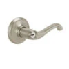 Schlage F51 Flair Satin Nickel Universal Keyed Entry Door Handle -Alliee Bath And Faucet Shop 043156792160 1800x1800