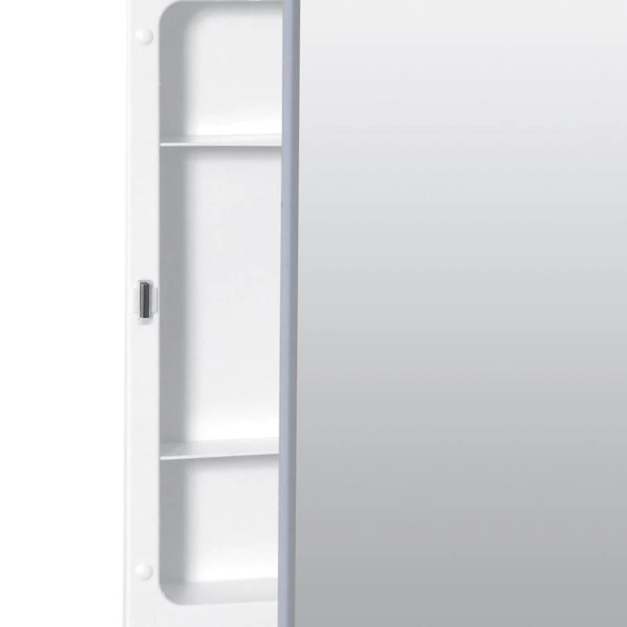 Project Source 16.13-in X 20.13-in Rectangle Surface/Recessed Mirrored Medicine Cabinet 5 Project Source 16.13-in X 20.13-in Rectangle Surface/Recessed Mirrored Medicine Cabinet - Image 3