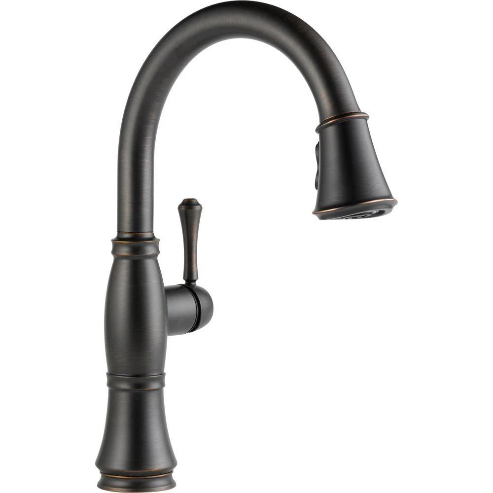 Cassidy Single-Handle Pull-Down Sprayer Kitchen Faucet In Venetian Bronze 3 Cassidy Single-Handle Pull-Down Sprayer Kitchen Faucet In Venetian Bronze