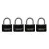 Master Lock 4-Pack 1.78-in Aluminum Keyed Padlock