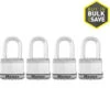 Master Lock 4-Pack 2-in Steel Keyed Padlock -Alliee Bath And Faucet Shop 071649132162 1800x1800