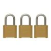 Master Lock 3-Pack 2-in Zinc Combination Padlock -Alliee Bath And Faucet Shop 071649305863 1800x1800