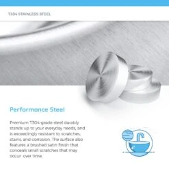 MR Direct Dual-Mount Bathroom Sink In Stainless Steel 14 MR Direct Dual-Mount Bathroom Sink In Stainless Steel -Alliee Bath And Faucet Shop 0741242d96ffbe68978f3979b4914e23 b229d29f 2865 4d97 9a6e 3b3ec4f09a65 1800x1800