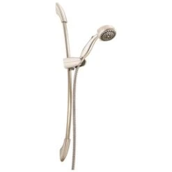 Delta Universal Showering Components Brushed Nickel 7-Spray Handheld Shower 2.5-GPM (9.5-LPM) 9 Delta Universal Showering Components Brushed Nickel 7-Spray Handheld Shower 2.5-GPM (9.5-LPM) -Alliee Bath And Faucet Shop 080776115368xl 1800x1800