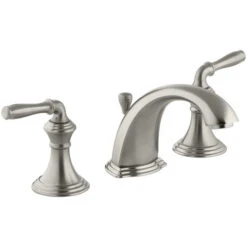 KOHLER Devonshire Vibrant Brushed Nickel 2-handle Widespread WaterSense Bathroom Sink Faucet With Drain -Alliee Bath And Faucet Shop 087206793141xl 1800x1800
