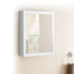 Style Selections 15.25-in X 19.25-in Rectangle Surface Mirrored Medicine Cabinet -Alliee Bath And Faucet Shop 094803003801 04134205 1800x1800