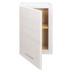 Style Selections Acadia 12-in W X 20-in H X 6.93-in D White Bathroom Wall Cabinet -Alliee Bath And Faucet Shop 094803145112 08862637 1800x1800