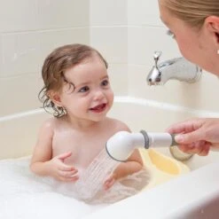 1-Spray 2 In. Single Freestanding Handheld Adjustable Shower Head In White -Alliee Bath And Faucet Shop 09662441f717022d12827bfa2a429799 1800x1800