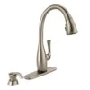Dominic Single-Handle Pull-Down Sprayer Kitchen Faucet With Touch2O & ShieldSpray Technology In SpotShield Stainless -Alliee Bath And Faucet Shop 0980afbeccbe8aaa10d8077715da3004 1800x1800