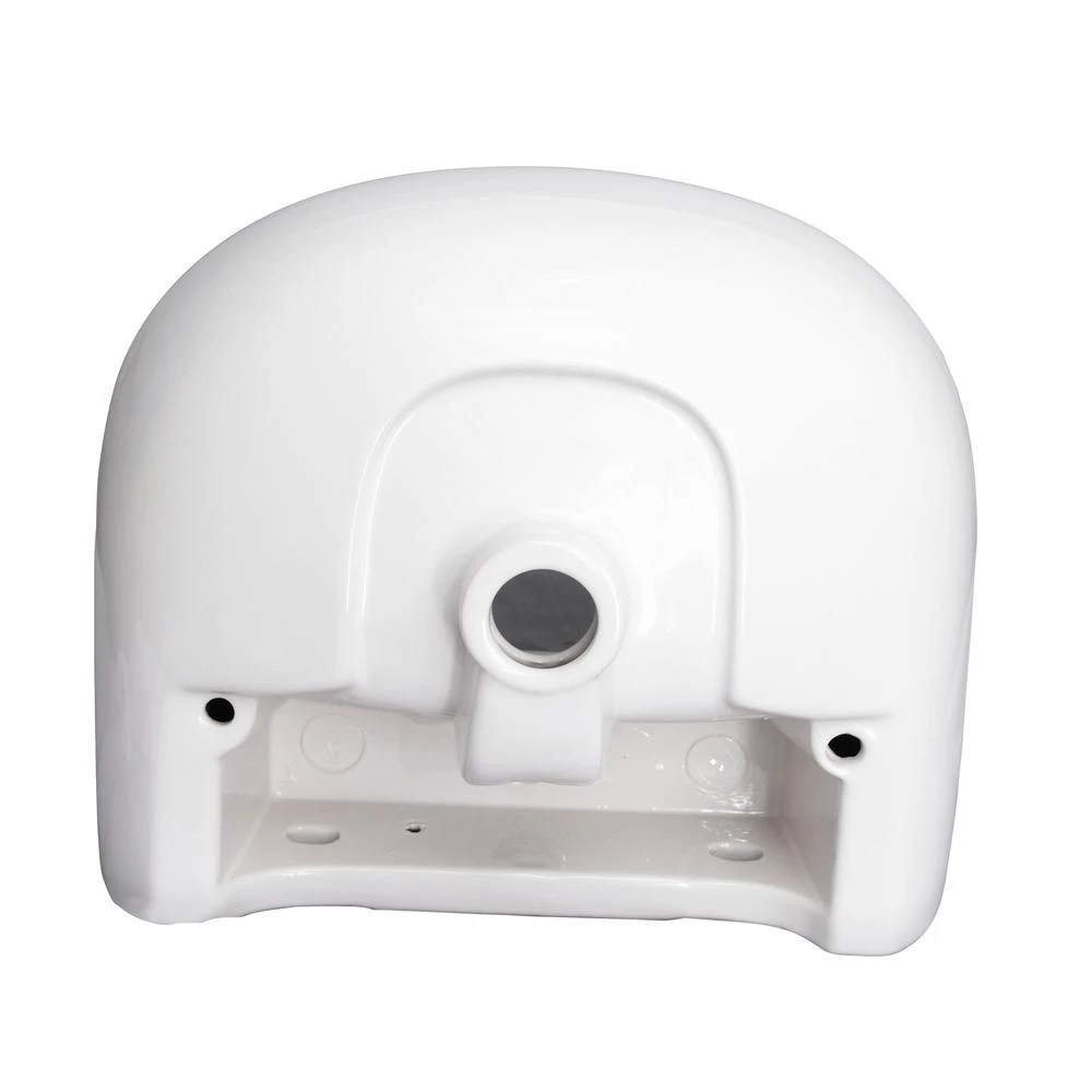 Barclay Products Compact 450 Wall-Hung Bathroom Sink In White 4 Barclay Products Compact 450 Wall-Hung Bathroom Sink In White - Image 2