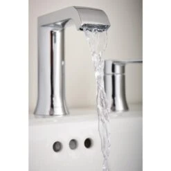 Genta 8 In. Widespread 2-Handle Bathroom Faucet In Chrome -Alliee Bath And Faucet Shop 0a15b46ddd0d647c4f9c73a29ece4dde d44300f1 cc53 40d7 ba6b 1a8364a80ba4 1800x1800