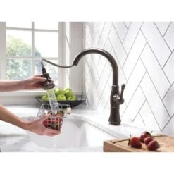 Cassidy Single-Handle Pull-Down Sprayer Kitchen Faucet In Venetian Bronze 18 Cassidy Single-Handle Pull-Down Sprayer Kitchen Faucet In Venetian Bronze -Alliee Bath And Faucet Shop 0c4a12a9d304ccd981a8a3d77045a361 1800x1800