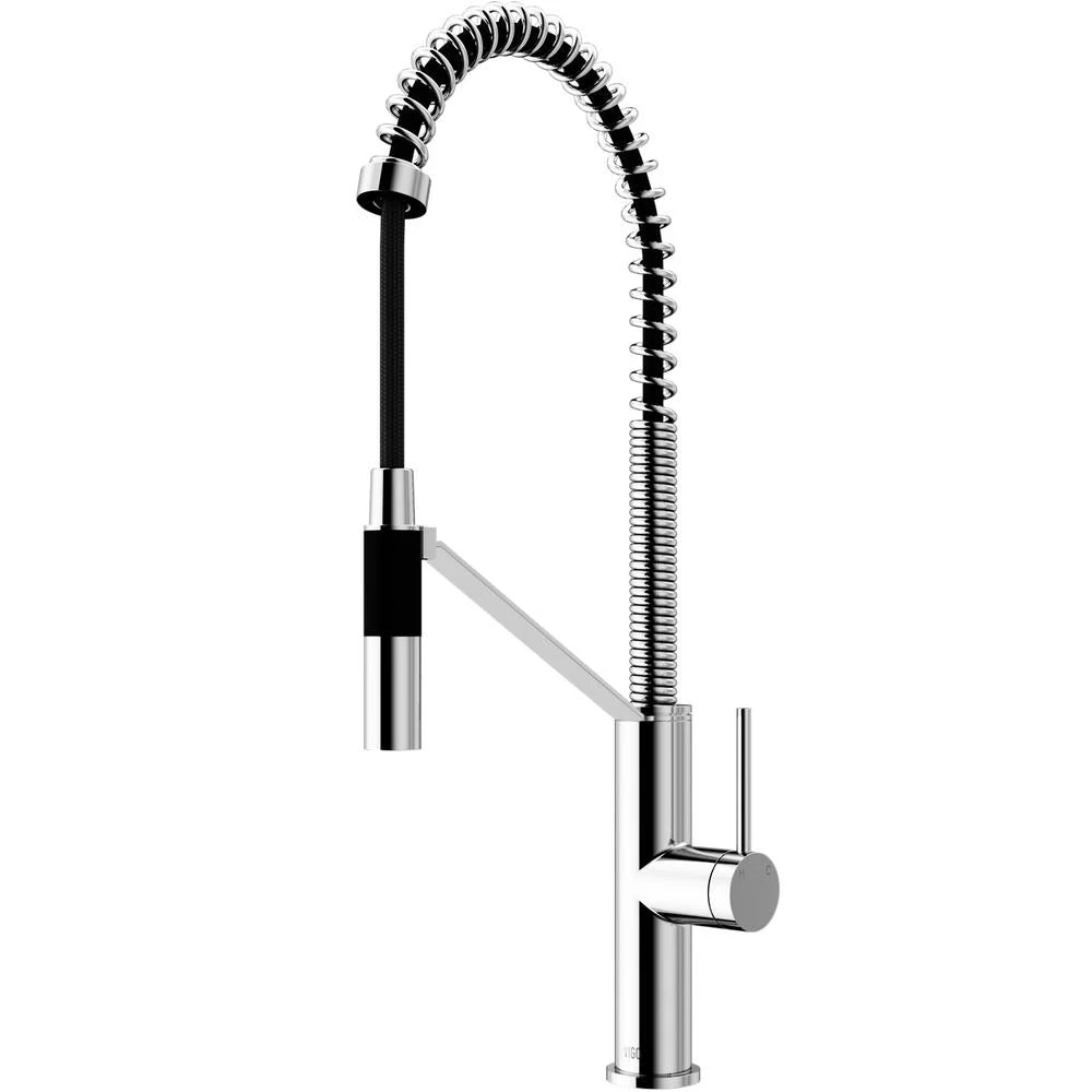 Livingston Single-Handle Pull-Down Sprayer Kitchen Faucet In Matte Black 5 Livingston Single-Handle Pull-Down Sprayer Kitchen Faucet In Matte Black - Image 3