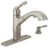 Allentown Single-Handle Pull-Out Sprayer Kitchen Faucet With Soap Dispenser In Stainless -Alliee Bath And Faucet Shop 0e18c72228a75ed60a3d8183471479b8 1800x1800