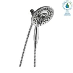 In2ition Two-in-One 5-Spray 6 In. Dual Wall Mount Fixed And Handheld Shower Head In Chrome 6 In2ition Two-in-One 5-Spray 6 In. Dual Wall Mount Fixed And Handheld Shower Head In Chrome -Alliee Bath And Faucet Shop 0ffbf1daeba8c0573a175a05f19c0e4b 1800x1800