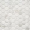 Marble Art 1.5 In. Hexagon Ceramic Mosaic -Alliee Bath And Faucet Shop 100609205 marble art 15 in hexagon ceramic mosaic display 1800x1800