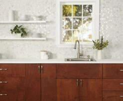 Marble Art 1.5 In. Hexagon Ceramic Mosaic -Alliee Bath And Faucet Shop 100609205 vendor0719 kitchen room 1800x1800