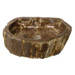 Eden Bath Natural Stone Mid-Sized Vessel Sink In Petrified Wood -Alliee Bath And Faucet Shop 1013faa1ee1c28bb6a92b568d82943b0 1800x1800