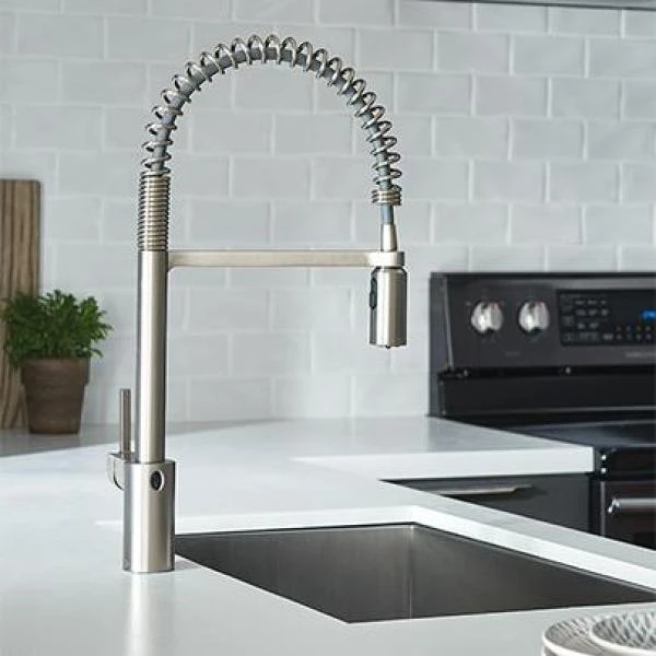 Align Touchless Single-Handle Pull-Down Sprayer Kitchen Faucet With MotionSense Wave And Spring In Spot Resist Stainless 11 Align Touchless Single-Handle Pull-Down Sprayer Kitchen Faucet With MotionSense Wave And Spring In Spot Resist Stainless - Image 9