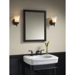20 In. X 26 In H. Recessed Or Surface Mount Mirrored Medicine Cabinet In Oil Rubbed Bronze 12 20 In. X 26 In H. Recessed Or Surface Mount Mirrored Medicine Cabinet In Oil Rubbed Bronze -Alliee Bath And Faucet Shop 11a060d1efa2481c04af53fce6094715 1800x1800