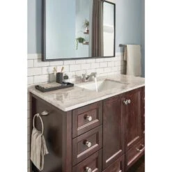 Foundations 4 In. Centerset 2-Handle Bathroom Faucet In Brushed Nickel -Alliee Bath And Faucet Shop 11fc139a931e76095d9c6493ef11829e 1800x1800