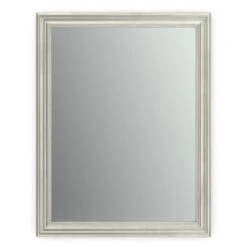 28 In. W X 36 In. H (M1) Framed Rectangular Standard Glass Bathroom Vanity Mirror In Matte White -Alliee Bath And Faucet Shop 12506eeedac0ed606e93fc9438b75094 1800x1800