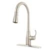 Simplice Single-Handle Pull-Down Sprayer Kitchen Faucet In Vibrant Stainless With DockNetik And Sweep Spray -Alliee Bath And Faucet Shop 1531193b6519b7386574637409dffb40 1800x1800