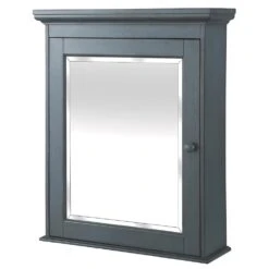 Cottage 23-5/8 In. X 29 In. Surface Mount Medicine Cabinet In Harbor Blue -Alliee Bath And Faucet Shop 1664f73dc5390c28f22634ae120e788c 1800x1800