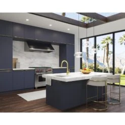 Stellen Single-Handle Pull-Down Sprayer Kitchen Faucet In Brushed Gold -Alliee Bath And Faucet Shop 17d7a2a9c7c41d3e8c1069a1d64250a3 1800x1800