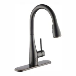 Nottely Touchless Single-Handle Pull-Down Kitchen Faucet With TurboSpray And FastMount In Stainless Steel -Alliee Bath And Faucet Shop 185853d502302a68d870db1a16b0c373 1800x1800