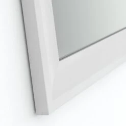 28 In. W X 36 In. H (M1) Framed Rectangular Standard Glass Bathroom Vanity Mirror In Matte White -Alliee Bath And Faucet Shop 19ae05103e7b7a1ee07c6e842b8cd8b5 1800x1800