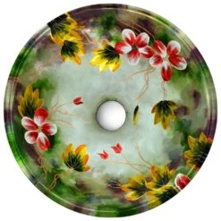 ANZZI Impasto Series Vessel Sink In Hand Painted Mural With Matching Chrome Waterfall Faucet -Alliee Bath And Faucet Shop 19c5d883269e41c6b81a6286a09de3d9 1800x1800