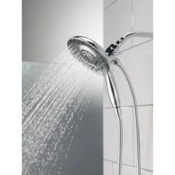In2ition Two-in-One 5-Spray 6.8 In. Dual Wall Mount Fixed And Handheld Shower Head In Chrome 20 In2ition Two-in-One 5-Spray 6.8 In. Dual Wall Mount Fixed And Handheld Shower Head In Chrome -Alliee Bath And Faucet Shop 1a32d93c36a300f9df64d80beae48c70 1800x1800