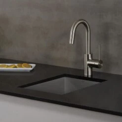 Oletto Single-Handle Kitchen Bar Faucet In Spot-Free Stainless Steel -Alliee Bath And Faucet Shop 1b0f423ad4fd6a0601011a02ad3fd2a0 1800x1800