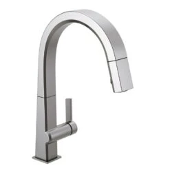 Pivotal Single-Handle Pull-Down Sprayer Kitchen Faucet With Touch2O Technology And MagnaTite Docking In Arctic Stainless -Alliee Bath And Faucet Shop 1c730522386349ce37f94d8ab7b22042 1800x1800