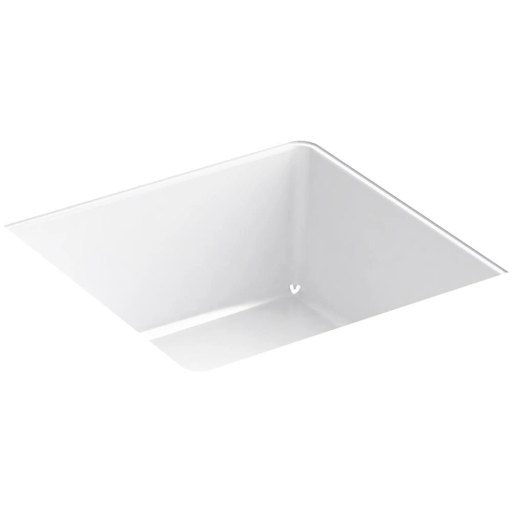 KOHLER Verticyl Undermount Bathroom Sink In White 3 KOHLER Verticyl Undermount Bathroom Sink In White