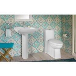 American Standard Boulevard Tropic Vitreous China Pedestal Leg In White -Alliee Bath And Faucet Shop 1c964a95d9abfcba27d51aa70499b091 1800x1800