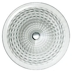 KOHLER Kallos Undermount Glass Bathroom Sink In Ice