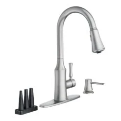 Venango Single-Handle Pull-Down Sprayer Kitchen Faucet With Reflex And Power Clean Attachments In Chrome -Alliee Bath And Faucet Shop 1ffbbad483d2aab92e059c7d9f52267c 1800x1800