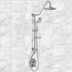 Kauai III 3-Spray Handshower And Showerhead Combo Kit In Brushed Nickel 19 Kauai III 3-Spray Handshower And Showerhead Combo Kit In Brushed Nickel -Alliee Bath And Faucet Shop 20a58efda0983ce495c6a7a8d75d4e12 1800x1800