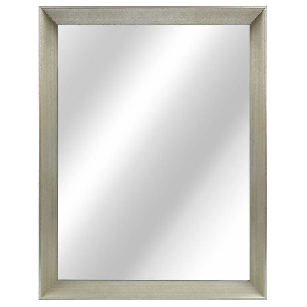 22 In. W X 27 In. H Framed Rectangular Anti-Fog Bathroom Vanity Mirror In Silver 15 22 In. W X 27 In. H Framed Rectangular Anti-Fog Bathroom Vanity Mirror In Silver - Image 13