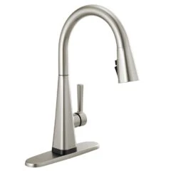 Lenta Single-Handle Pull-Down Sprayer Kitchen Faucet With ShieldSpray Technology SpotShield Stainless -Alliee Bath And Faucet Shop 271b0fb0988daf453142035a89eab3bb eaf07fd6 b32b 43b9 b0e7 187eff43983b 1800x1800