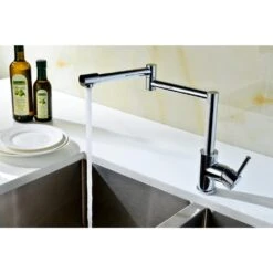 Manis Series Deck-Mounted Pot Filler In Polished Chrome -Alliee Bath And Faucet Shop 2752fcc498a5da4c2246689cbecb8c0f 1800x1800
