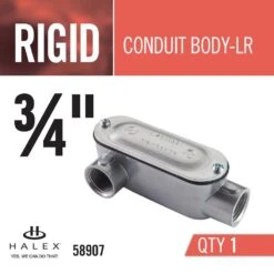 3/4 In. Rigid Type-LR Threaded Conduit Body -Alliee Bath And Faucet Shop 27d6098070762c04afac4a67cd262569 1800x1800