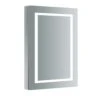 Spazio 24 In. W X 36 In. H Recessed Or Surface Mount Medicine Cabinet With LED Lighting, Mirror Defogger And Left Hinge -Alliee Bath And Faucet Shop 2a69379b942a02a3f2ebeb1eb57caa79 1800x1800