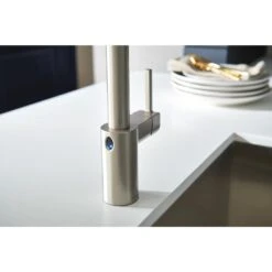 Align Touchless Single-Handle Pull-Down Sprayer Kitchen Faucet With MotionSense Wave And Spring In Spot Resist Stainless 25 Align Touchless Single-Handle Pull-Down Sprayer Kitchen Faucet With MotionSense Wave And Spring In Spot Resist Stainless -Alliee Bath And Faucet Shop 2b943c561e6f2dbf2c322872eb20ba5f 1800x1800