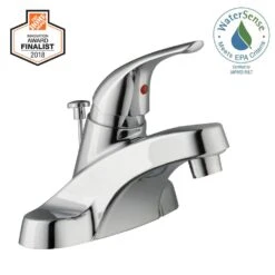 Aragon 4 In. Centerset Single-Handle Low-Arc Bathroom Faucet In Chrome -Alliee Bath And Faucet Shop 2c45cda0c23d4be586fda77fdf422e71 1800x1800