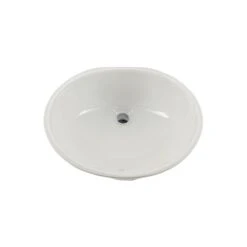 IPT Sink Company Oval Glazed Ceramic Undermount Bathroom Vanity Sink In White -Alliee Bath And Faucet Shop 2c937bb38455e45b9a2ec113dcff38a2 1800x1800